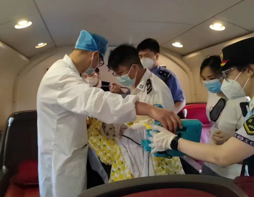 岗巴县高铁转院公司